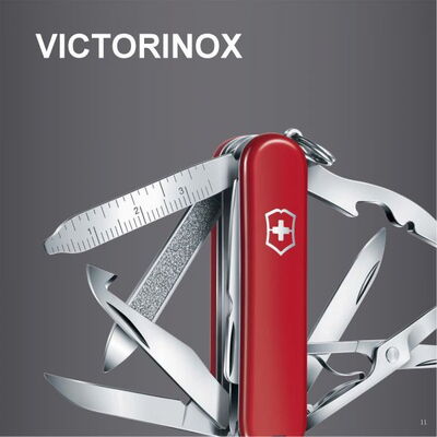 Victorinox Messer mit Markenname, Logo oder Markenbotschaft veredelt